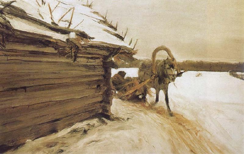 Valentin Serov In Winter Germany oil painting art